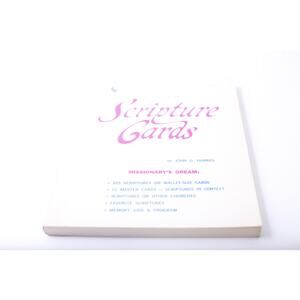 Scripture Cards, John D Hawkes, 1969, LDS, Mormon, Missionary, ~ 250113-WH 62